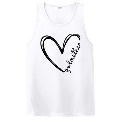 Godmother Heart For Mother Day Wo PosiCharge Competitor Tank