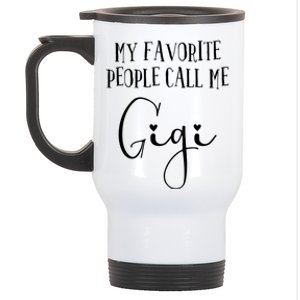 Gigi Heart For Women Grandma Christmas Birthday Mother's Day Gift Stainless Steel Travel Mug