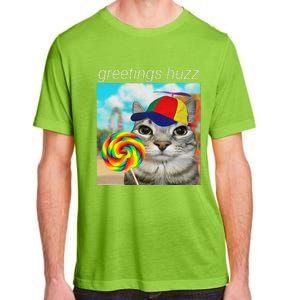 Greetings Huzz Funny Gen Z Gen Alpha Slang Meme Gift Adult ChromaSoft Performance T-Shirt