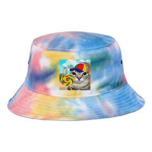 Greetings Huzz Funny Gen Z Gen Alpha Slang Meme Gift Tie Dye Newport Bucket Hat