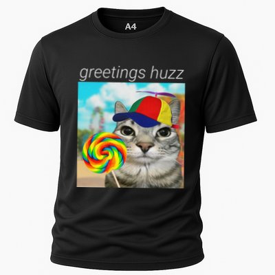 Greetings Huzz Funny Gen Z Gen Alpha Slang Meme Gift Performance Shirt
