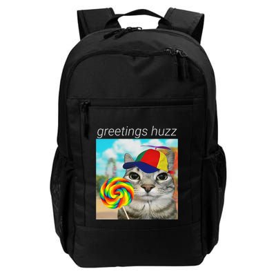 Greetings Huzz Funny Gen Z Gen Alpha Slang Meme Gift Backpack