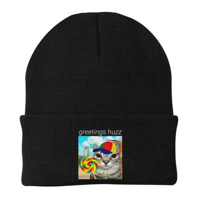 Greetings Huzz Funny Gen Z Gen Alpha Slang Meme Gift Beanie