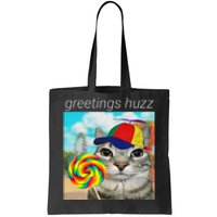 Greetings Huzz Funny Gen Z Gen Alpha Slang Meme Gift Tote Bag