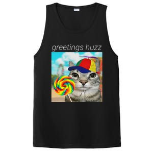 Greetings Huzz Funny Gen Z Gen Alpha Slang Meme Gift PosiCharge Competitor Tank