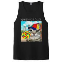 Greetings Huzz Funny Gen Z Gen Alpha Slang Meme Gift PosiCharge Competitor Tank