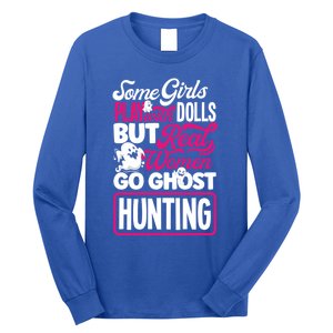 Ghost Hunting Female Paranormal Investigator Gift Long Sleeve Shirt