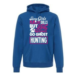 Ghost Hunting Female Paranormal Investigator Gift Premium Hoodie