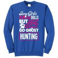 Ghost Hunting Female Paranormal Investigator Gift Tall Sweatshirt