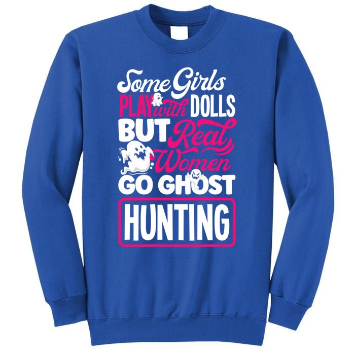 Ghost Hunting Female Paranormal Investigator Gift Tall Sweatshirt