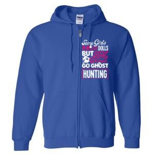 Ghost Hunting Female Paranormal Investigator Gift Full Zip Hoodie