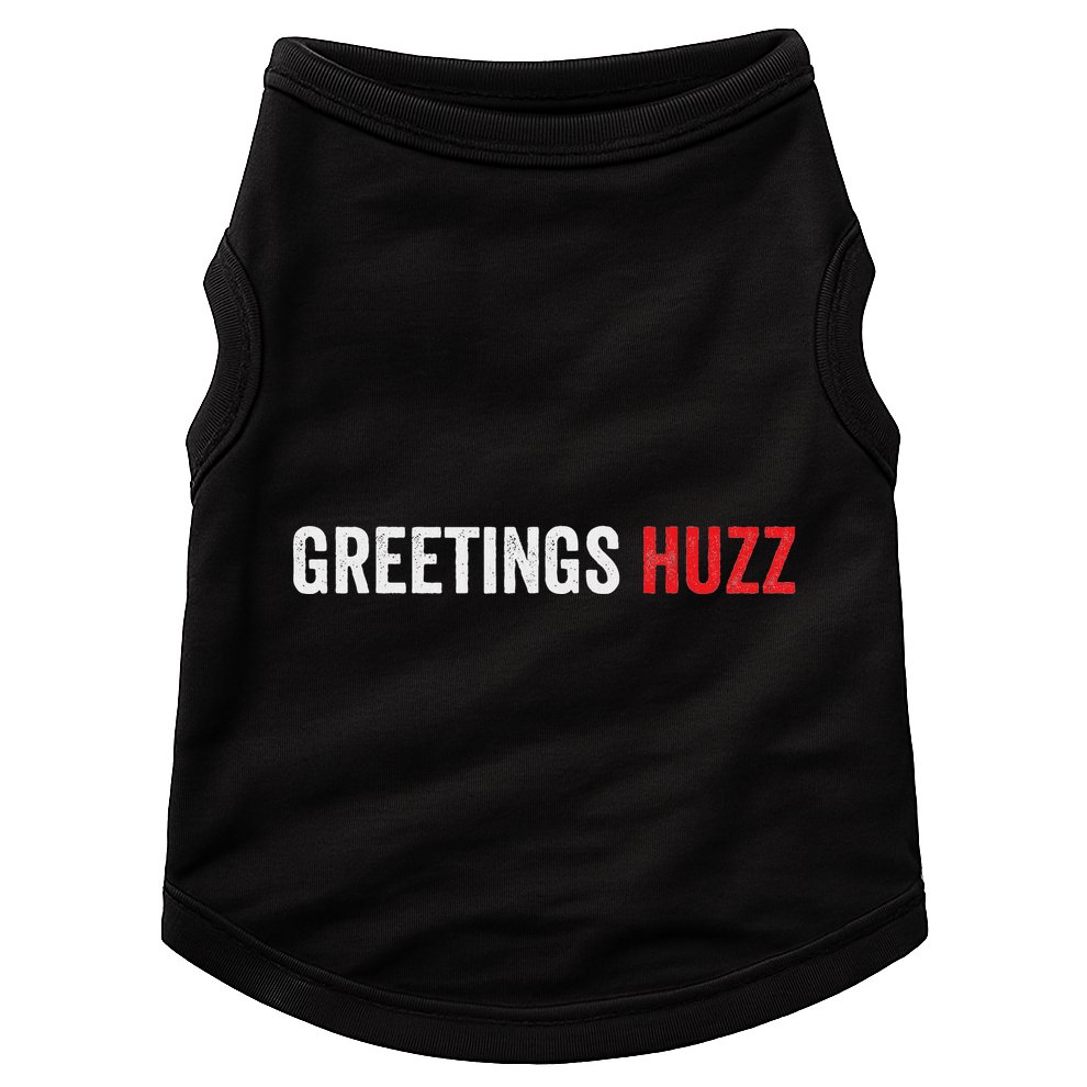 Greetings Huzz Funny Gen Z Gen Alpha Slang Viral Doggie Tank