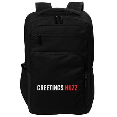 Greetings Huzz Funny Gen Z Gen Alpha Slang Viral Impact Tech Backpack