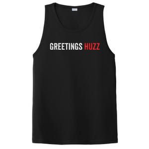 Greetings Huzz Funny Gen Z Gen Alpha Slang Viral PosiCharge Competitor Tank