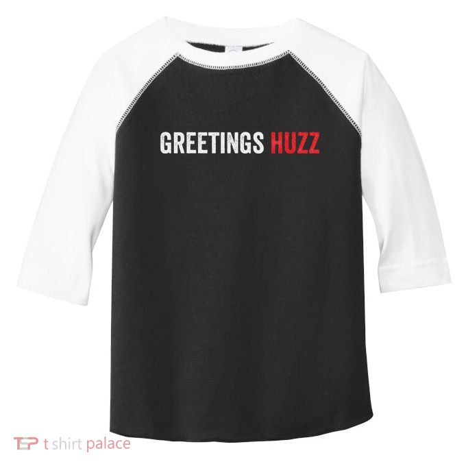 Greetings Huzz Funny Gen Z Gen Alpha Slang Viral Toddler Fine Jersey T-Shirt