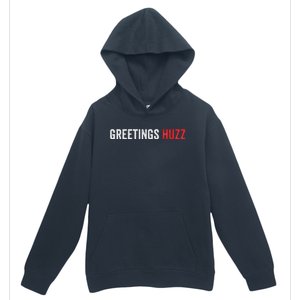 Greetings Huzz Funny Gen Z Gen Alpha Slang Viral Urban Pullover Hoodie