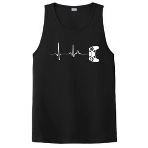 Gamer Heartbeat For Video Game Players PosiCharge Competitor Tank