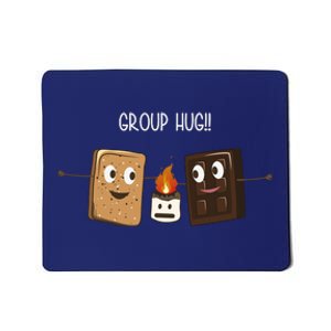 Group Hug Funny Smores Camping Roasting Outdoor Mousepad