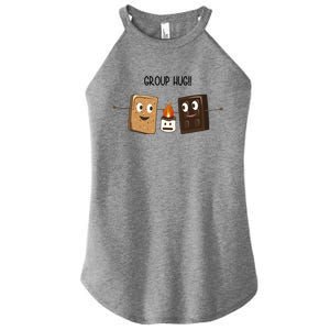 Group Hug Funny Smores Camping Roasting Outdoor Women's Perfect Tri Rocker Tank