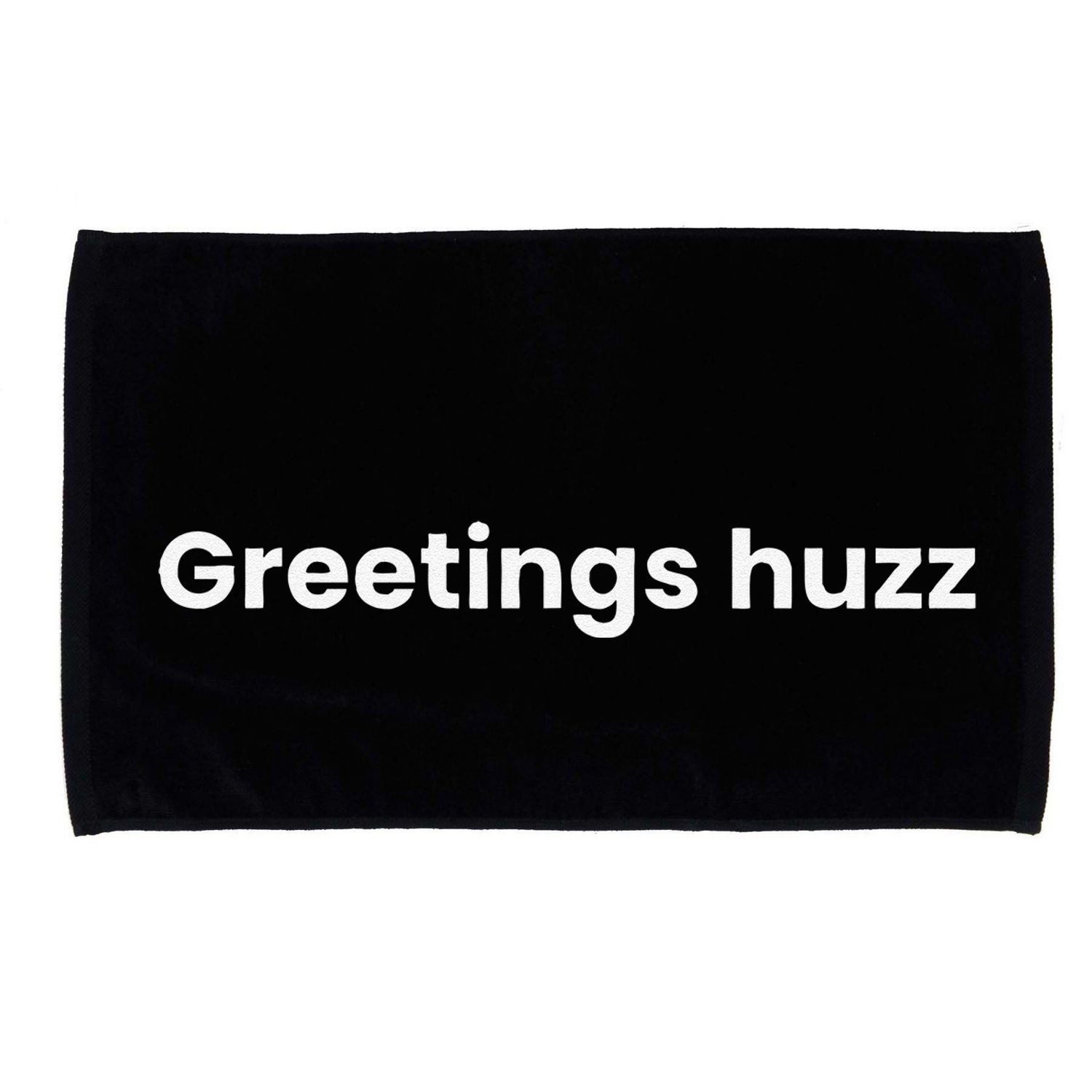 Greetings Huzz Funny Gen Z Gen Alpha Slang Meme Gift Microfiber Hand Towel