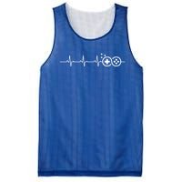 Gamer Heartbeat Funny Video Game Lover Gift Amazing Meaningful Gift Mesh Reversible Basketball Jersey Tank