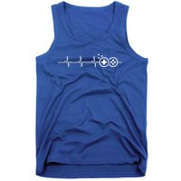 Gamer Heartbeat Funny Video Game Lover Gift Amazing Meaningful Gift Tank Top