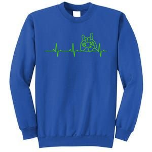 Gamer Heartbeat Funny Video Game Lover Gift Amazing Gift Sweatshirt