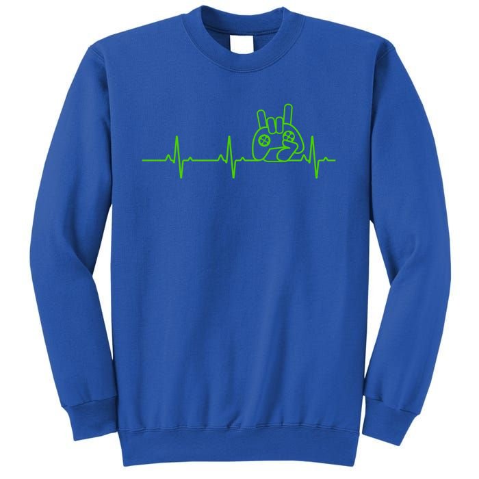 Gamer Heartbeat Funny Video Game Lover Gift Amazing Gift Sweatshirt