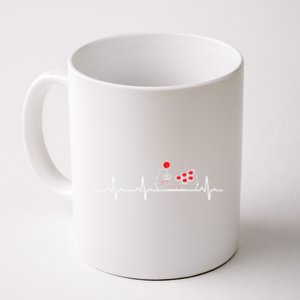 Gamer Heartbeat Funny Video Game Lover Gift Amazing Gift Coffee Mug