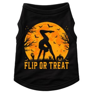 Gymnastics Halloween Flip Or Treat Halloween Gymnastics Doggie Tank