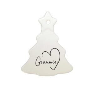 Grammie Heart For  Grandma Christmas Mother's Day Ceramic Tree Ornament