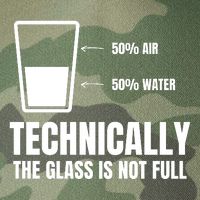 Glass Half Full Funny Technically Not Empty Sarcastic Legacy Tie Dye Trucker Hat