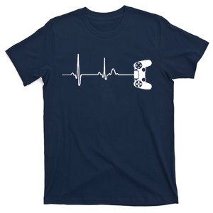 Gamer Heartbeat For Video Game Players T T-Shirt