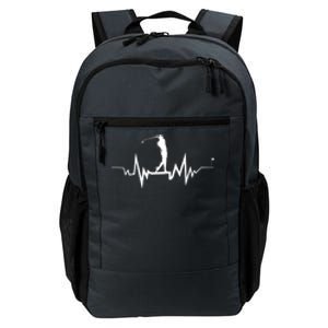 Golf Heartbeat Funny Design For Golfers Gift Daily Commute Backpack