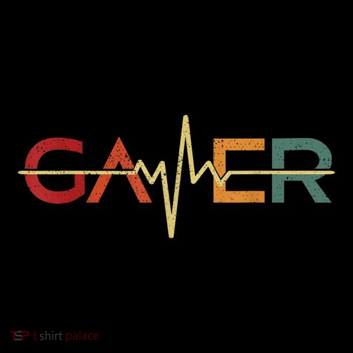 Gamer Heartbeat Funny Video Games Lover Gift Women's V-Neck T-Shirt