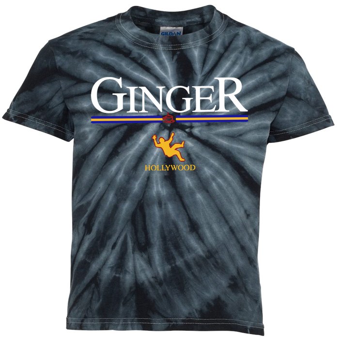 Ginger Hollywood Falling Anniversary Kids Tie-Dye T-Shirt