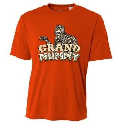 Grandmas Halloween Funny Grand Mummy Great Gift Cooling Performance Crew T-Shirt