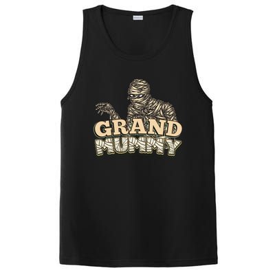 Grandmas Halloween Funny Grand Mummy Great Gift PosiCharge Competitor Tank