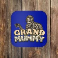 Grandmas Halloween Funny Grand Mummy Great Gift Coaster