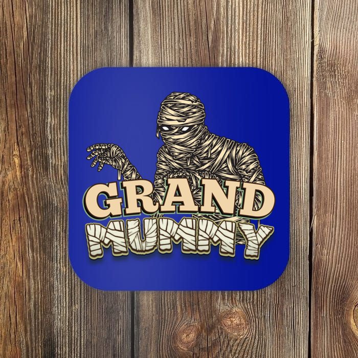 Grandmas Halloween Funny Grand Mummy Great Gift Coaster