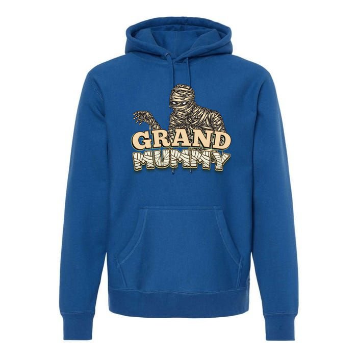 Grandmas Halloween Funny Grand Mummy Great Gift Premium Hoodie