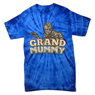 Grandmas Halloween Funny Grand Mummy Great Gift Tie-Dye T-Shirt