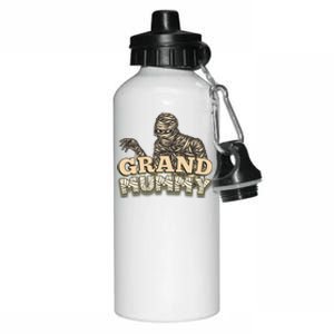 Grandmas Halloween Funny Grand Mummy Great Gift Aluminum Water Bottle