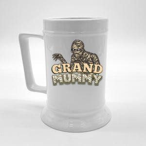 Grandmas Halloween Funny Grand Mummy Great Gift Beer Stein