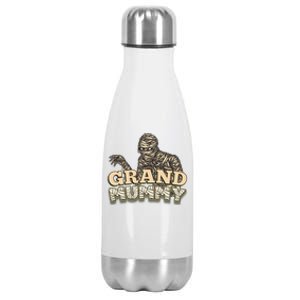 Grandmas Halloween Funny Grand Mummy Great Gift Stainless Steel Insulated Water Bottle