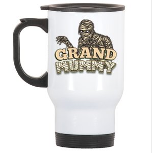 Grandmas Halloween Funny Grand Mummy Great Gift Stainless Steel Travel Mug