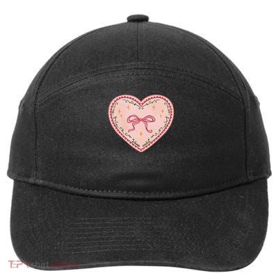 Gingerbread Heart Folk Festival Munich Stuttgart Bavaria 7-Panel Snapback Hat