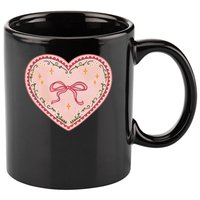 Gingerbread Heart Folk Festival Munich Stuttgart Bavaria 11oz C Handle Ceramic Mug