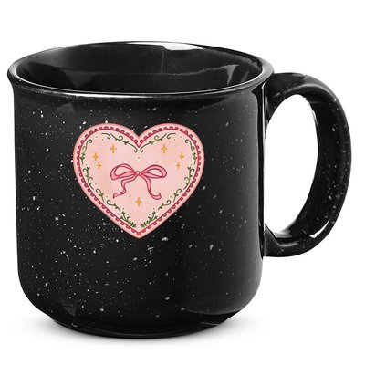 Gingerbread Heart Folk Festival Munich Stuttgart Bavaria 15oz Campfire Ceramic Mug