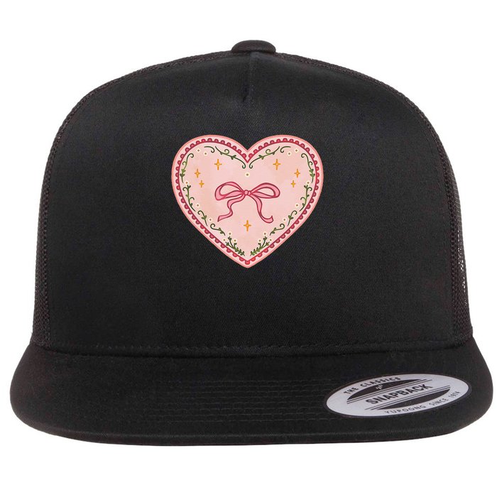 Gingerbread Heart Folk Festival Munich Stuttgart Bavaria Flat Bill Trucker Hat